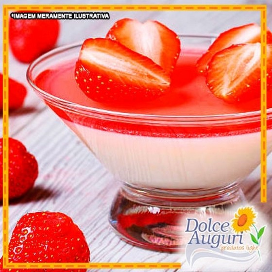 Encomenda de Mousse de Morango Diet Campo Limpo - Mousse de Morango Zero Açúcar Diet