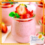 mousse de morango diet